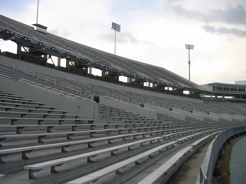 Kentucky's football stadium in Lexington, now Kroger Field, photographed in 2008